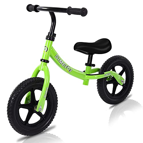 SIMEIQI 12' Balance Bike for Boys Girls 2 3 4 5 Years Old No Pedal Walking...