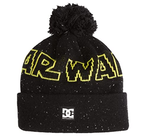 Bonnet DC Shoes Chester noir et jaune idéal pour vos sessions de skate