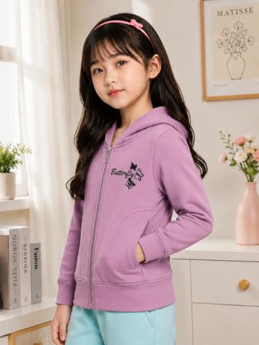 Image of ADBUCKS Girl's Cotton Hooded Sweatshirt