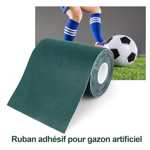 Ruban adhésif gazon artificiel pour fixer les tapis de terrasse