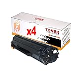Capacidad: 2.100 Páginas X4 CVT- Pack 4 Toner Compatibles CRG 728 / 78A para CANON i-SENSYS MF4410, MF4430, MF4450, MF4550d, MF4570dn,MF4580dn, MF4730, MF4750, MF4780w, MF4870dn, MF4890dw, Fax-L150, Fax-L170, Fax-L410