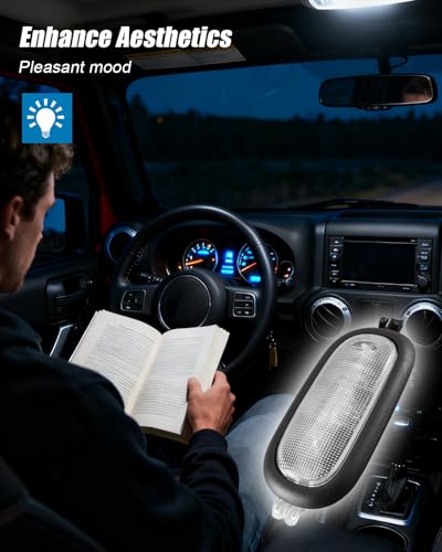 Luz LED de Cúpula para Jeep Wrangler JK 2011-2018 miniatura 3