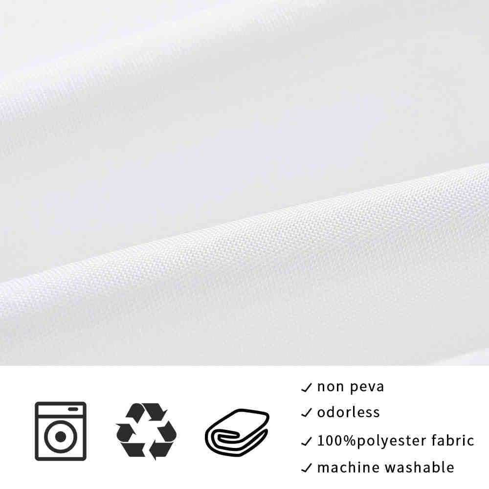 Tenda da doccia stampata con bellissimi fiori Tenda in poliestere impermeabile con decorazione a gancio Tenda da bagno Tende da doccia 3D