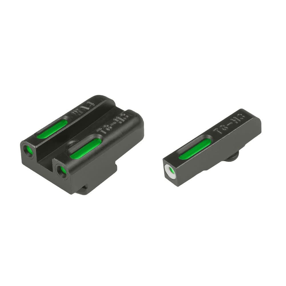 TRUGLO TFX Handgun Sight | Durable Shock-Resistant Compact Brightly Glowing Tritium &amp; Fiber-Optic Xtreme Day/Night Sight for Handguns