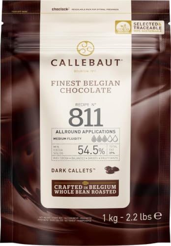 Callebaut 54% pepitas de Chocolate Negro (callets) 1kg