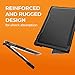 Gumdrop SlimTech Chromebook Case for 11.6 inch HP Chromebook x360 11MK G3 EE Mediatek|2-in-1. Protective Sleek Snap On Hard Shell Laptop Cover for Kids Students School Work Office - Black