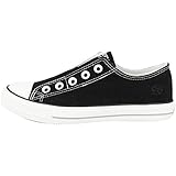 Innensohle: Textil Dockers by Gerli Damen-Schuhe 36UR202-710150 Sneaker, Schwarz Weiss