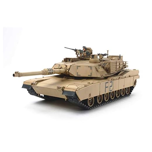 Tamiya 32592 1:48 US KPz M1A2 Abrams, Modellbausatz,Plastikbausatz, Bausatz zum Zusammenbauen, detaillierte Nachbildung, Schwarz