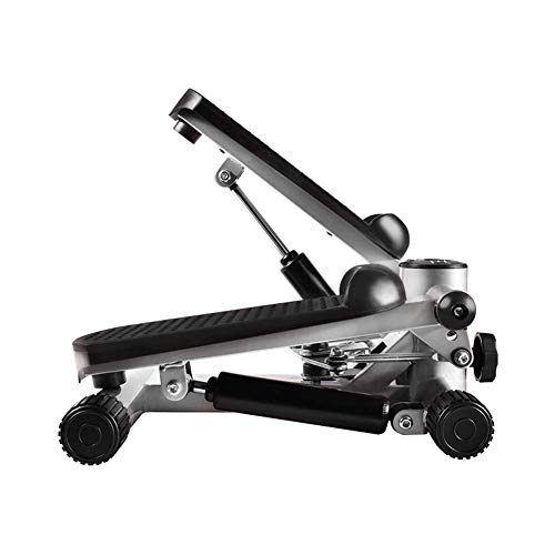 Mini escalera, máquina de torsión de ejercicio con monitor LCD, equipo de fitness cardiovascular para entrenamientos en casa