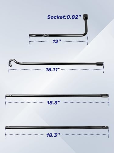 Image of Tacoma Heavy Duty Spare Tire Tool Kit Compatible with 2005-2022 Tacoma OEM Replacement