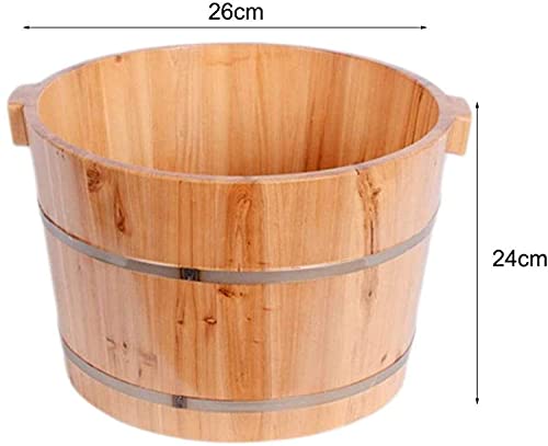 Baño de pies de madera para pedicura y spa relajante miniatura 2