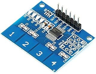 10pcs TTP224 Capacitive 4-Way 4 Channel Touch Switch Digital Touch Sensor Module