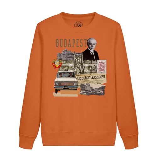 Sweatshirt enfant Budapest vintage - Idée cadeau souvenir de voyage original