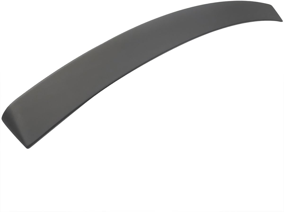 Rear Window Roof Spoiler, Compatible with 2010-2016 Mercedes-Benz E-Class W212 4-Door Sedan, L Style Matte Black ABS Rear Windshield Roofline Window Visor, 1 PC