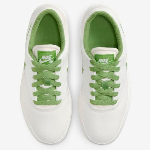 Nike SB Check Canvas Big Kids' Skate Shoes (905373-018, Phantom/Summit White/Sail/Chlorophyll) Size 5
