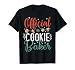 Official Cookie Baker Funny Christmas Couples Matching T-Shirt