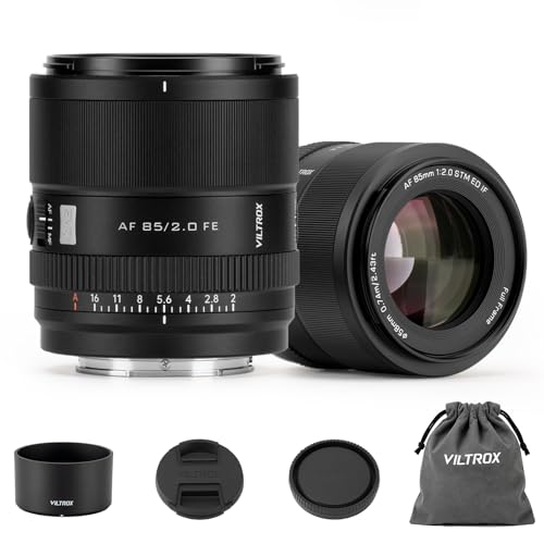 VILTROX 85mm F2.0 Evo FE objectif autofocus grand angle Sony A7RV