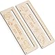 COYUN 2pcs Lesehilfe und Lineal für Schulkind personalisiert,17 cm Lineal mit Namen Geschenk zum Schulbeginn Einschulungsgeschenk aus Holz