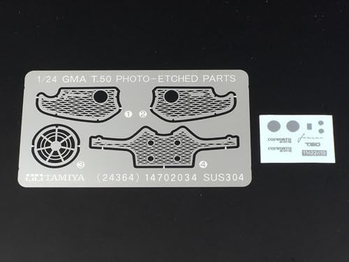 Kit plástico Tamiya 1:24 GMA T.50 Gordon Murray Automotive miniatura 7