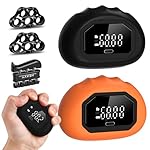 HICHOR Hand Grip Strength Tester Trainer - Strength Dynamometer for Fun Rechargeable Hand Exercising Device with Finger Exerciser and Stretcher Exercise Workout Equipment