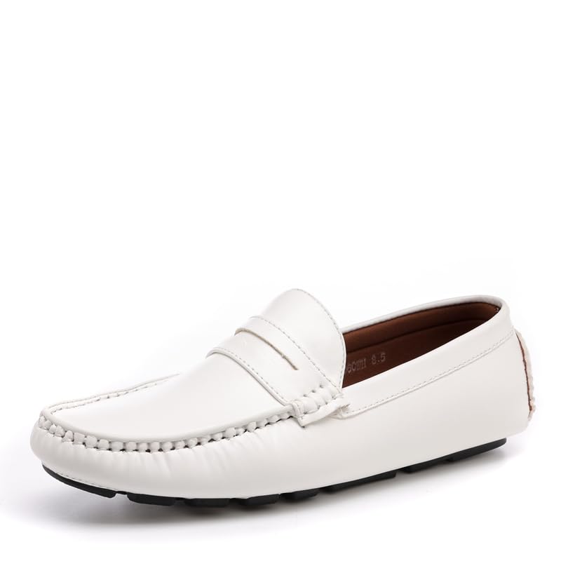 DECARSDZ Men's Lightweight Casual Penny Loafers Soft for Driving Slip on Shoes for Men