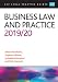 Business Law and Practice 2019/2020 (CLP Legal Practice Guides)