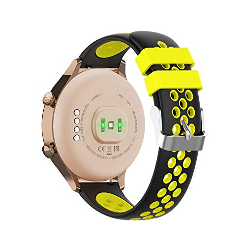 Correa de repuesto silicona 5 piezas para TicWatch GTH miniatura 4