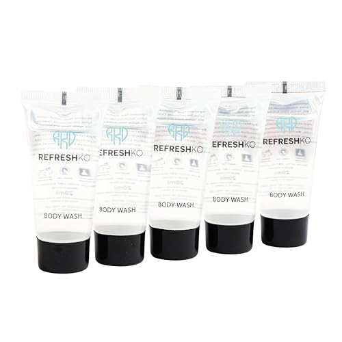 REFRESHKO Shower Gel Bodywash Hotel Spa travel size x20ml (50)