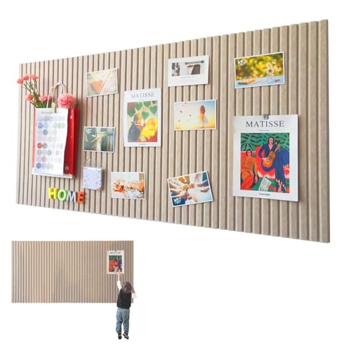 SKIKHN Corcho Pared Autoadhesivo, 60 X 40 cm Tablero de Corcho Pared Grande de Fieltro Decorativo, 9 mm de Grosor Tablero Corcho Fieltro, para Paredes de Casa, Oficina, Fotos, Tablón de Mensajes