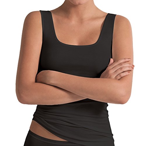 Preisvergleich Produktbild Pompadour - Intime 560 - Achselhemd / Shirt ohne Arm (46 Schwarz)