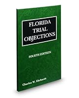 Florida trial objections 0314612270 Book Cover