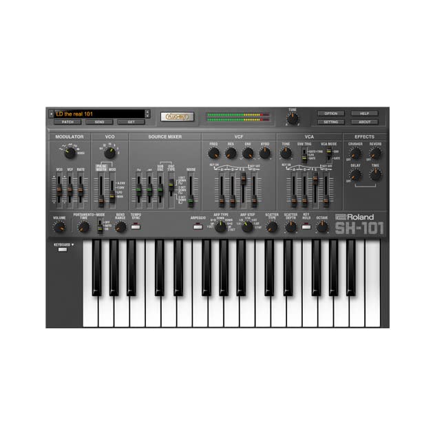Amazon.co.jp: Roland Cloud SH-101 Roland Cloud用 買い切り版 