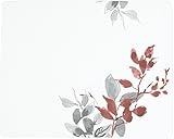 Corelle 20 x 16' Counter Saver Tempered Glass Cutting Board, Kyoto Leaves