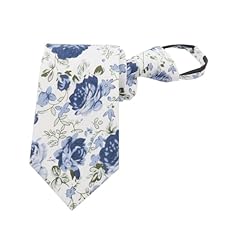 Blue White Floral