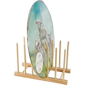 Primitives by kathy paper placemats display rack 115662  urban country home decor