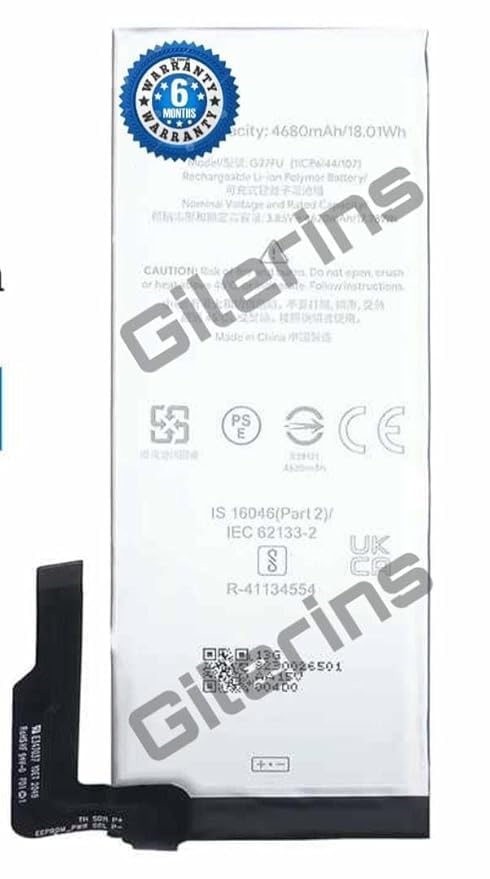 Image of Original G27FU Battery for Google Pixel 5a 5G G1F8F, G4S1M Battery with 6 Month Warranty** (G27FU for)