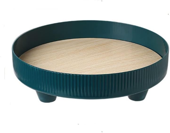 FMURY Tray Storage Desk Nordic Ornaments Aromatherapy Cosmetics Storage Tray Home Decor Organization(D)