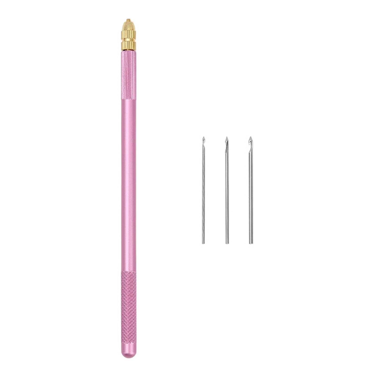 Yhplxyuus Handle Crochet Hooks Needle Set for Craft Yarn Sewing Tool Crochet Hooks Knitting Needle for Making Blankets, Set