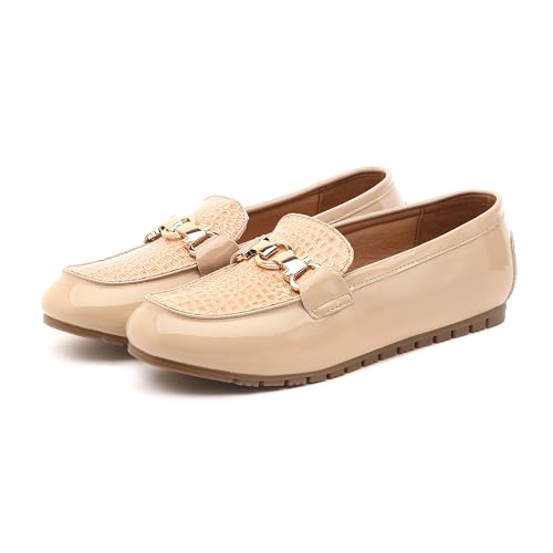 Image of VERDASCO Women's Loafers Comfort Slip-Ons Flat Work Shoes Casual Moccasins Penny Loafers Lady Dress Shoes