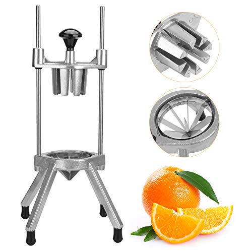 WICHEMI Commercial Easy Wedger Fruit Lime Slicer Cutter Commercial Vegetable Chopper Dicer Stainless