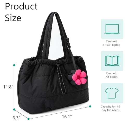 Bolso Tote acolchado para mujer elegante y práctico miniatura 4