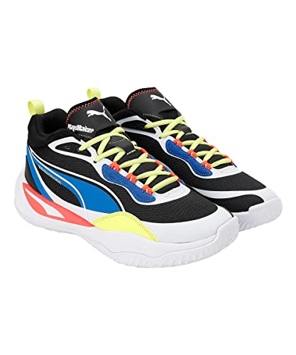 Image of Puma Playmaker Textile Mid Boot Lace Up Mens Casual Shoes