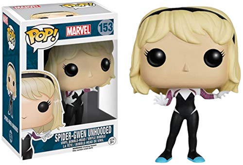 Funko 7294 - Marvel Comics, Pop Vinyl Figure 153 Spider-Gwen Unhoodedusice Edition