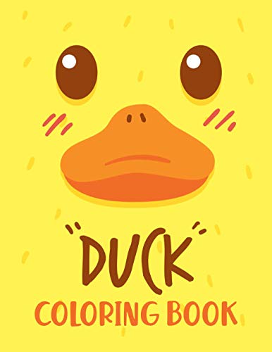 Duck - Coloring Book: For Children - Ages 4-10 - Animal Coloring Book For Kids - 20 Drawings