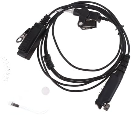 Auriculares Con PTT De Dedo Para WalkieTalkie Sepura – Compatible Con SC21, STP8000, STP8030 Y Más