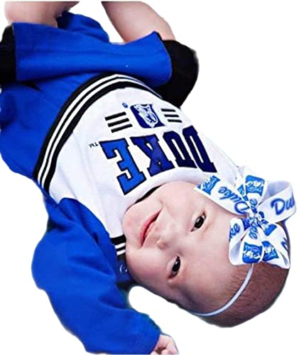 Image of Duke Baby Girl Boutique Bow Elastic Headband (3-6m)