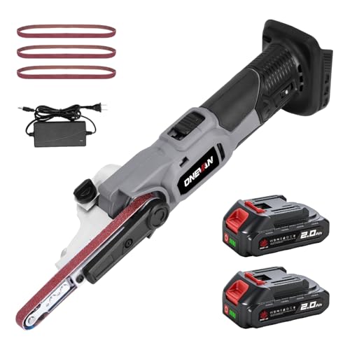 ONEVAN �x���g�T���_�[ �d�� �[�d�� �x���g�O���C���_�[ �G�A�[ �~�j�x���g�T���_�[ 10mm�x���g�� �d�����X�� ���^ 6�i�K���� 35°�p�x�����\ �ւ��x���g3�{�t�� �}�L�^18v�o�b�e���[�Ή� DIY �K���Ƃ� �������H �o����� ���� �o�b