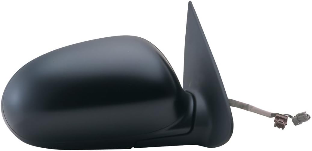 Driver Side Mirror for Nissan Maxima, Infiniti I30, Infiniti I35, Black, Foldaway, Heated Power