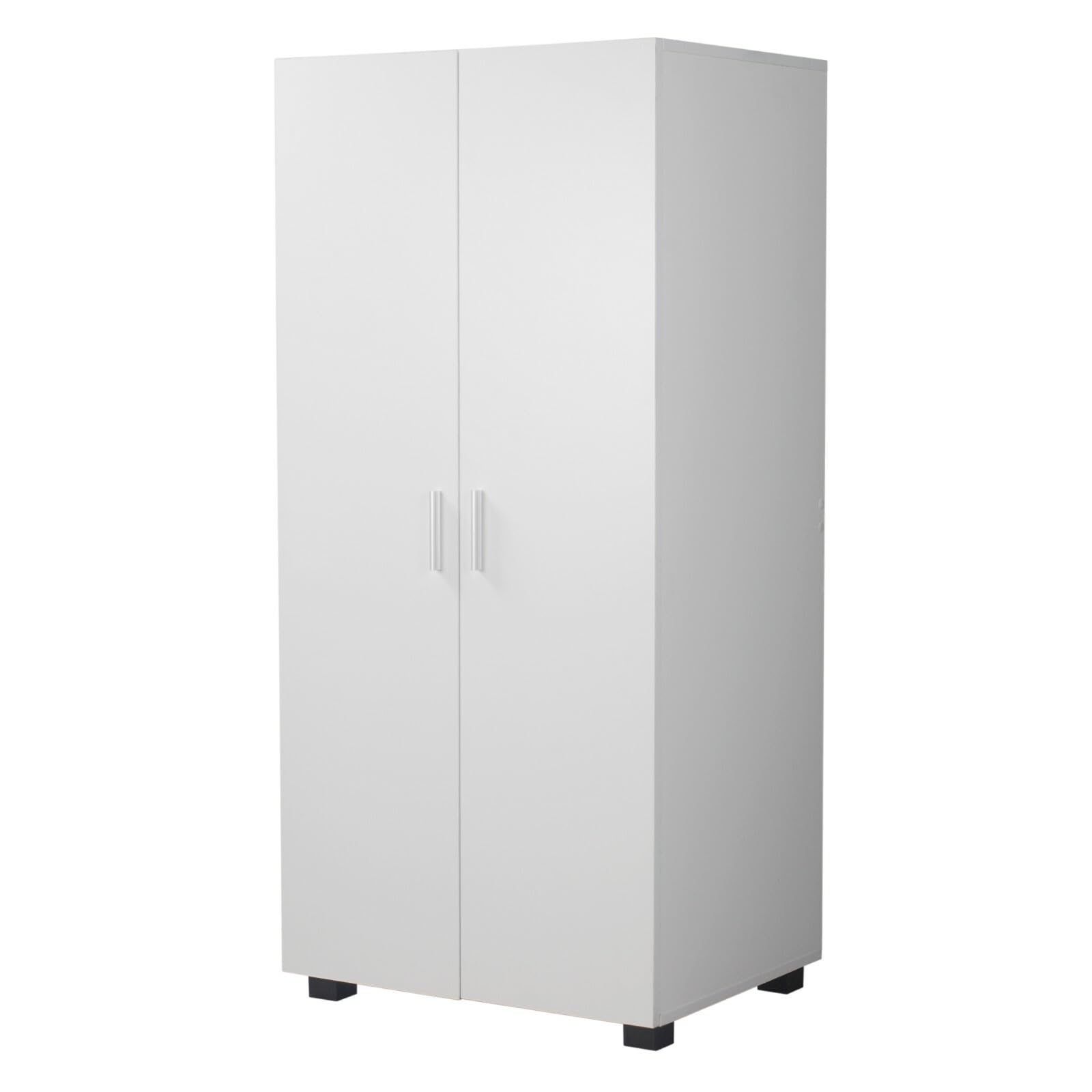 URBNLIVING Kids 2 Door Wardrobe, 130cm