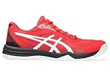 ASICS Men's Upcourt 5 Volleyball Shoes, 6, Classic RED/Beet Juice